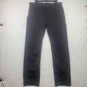 Prana Brion Pants Gray Slim Fit Size 33